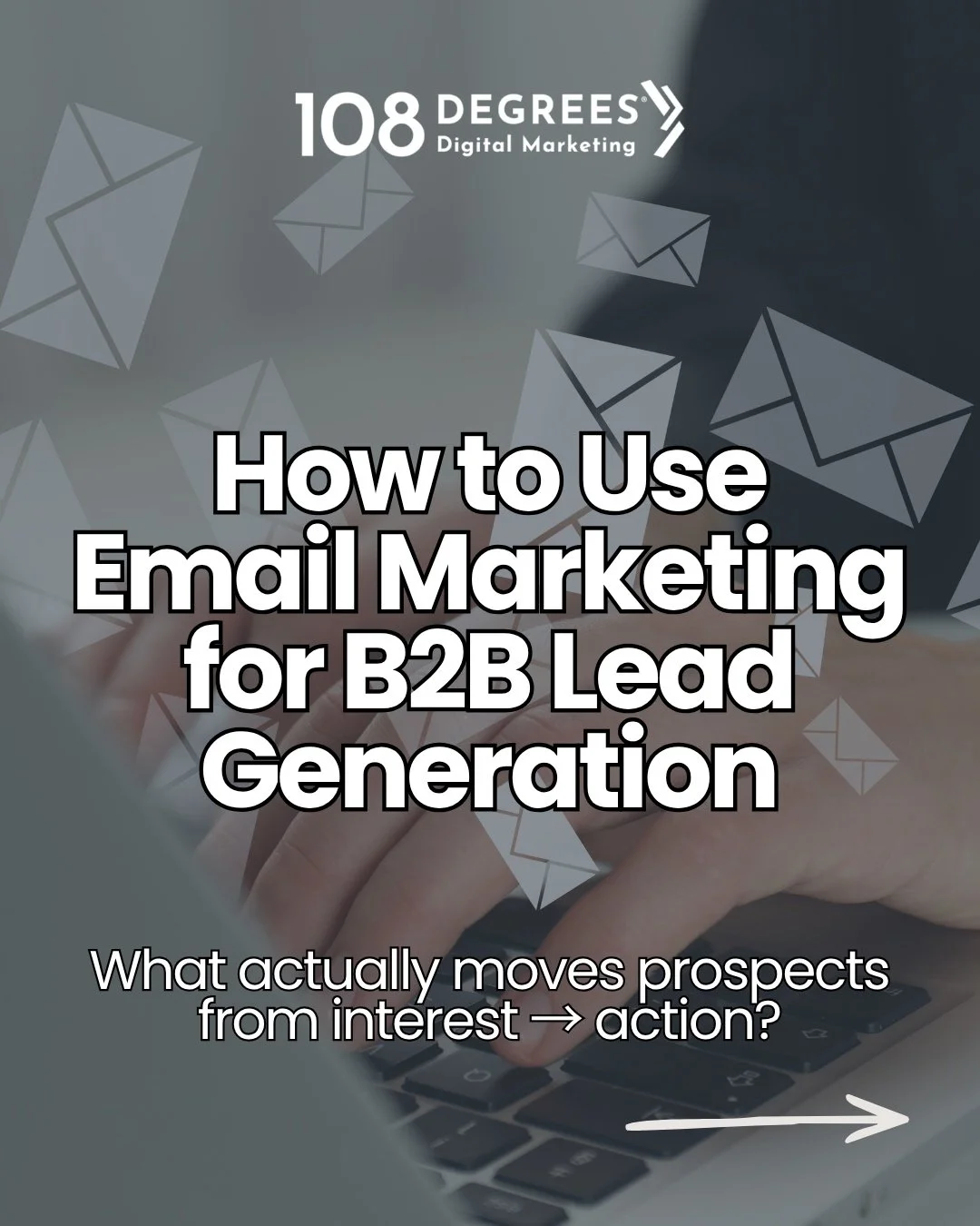 B2B buyers don't usually convert after one email.

They research. They compare. They involve multiple decision-makers. And often, they take months to make a decision.

That's why effective email marketing for B2B lead generation isn't about "bla