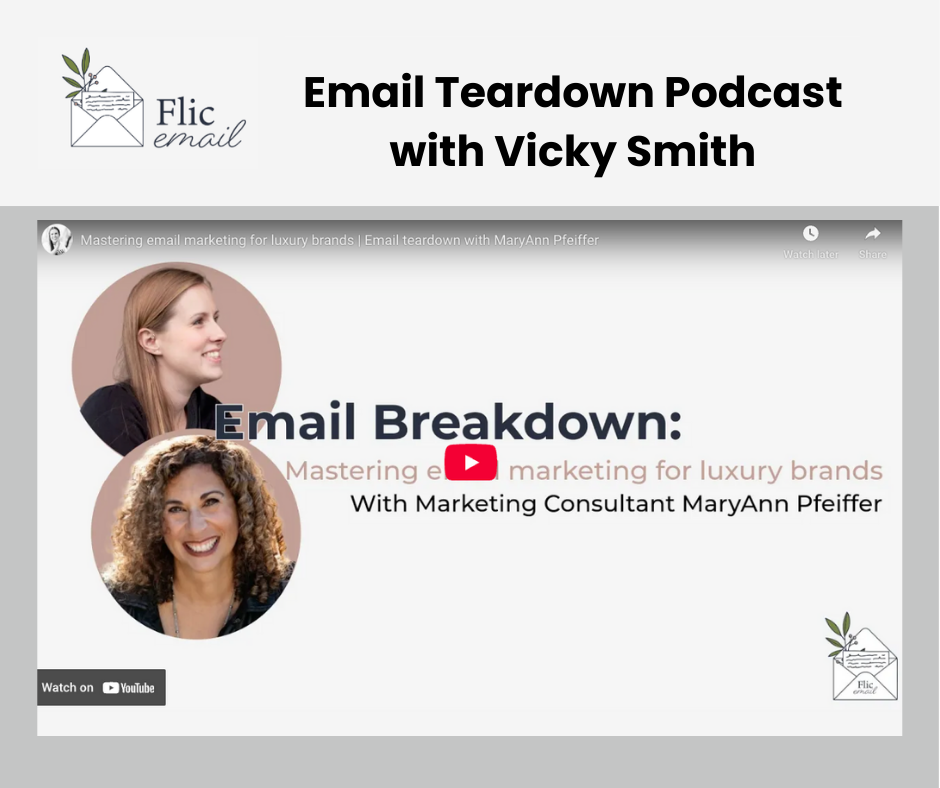 Vicky Smith YouTube channel — MaryAnn Pfeiffer of 108 Degrees Digital Marketing presenting