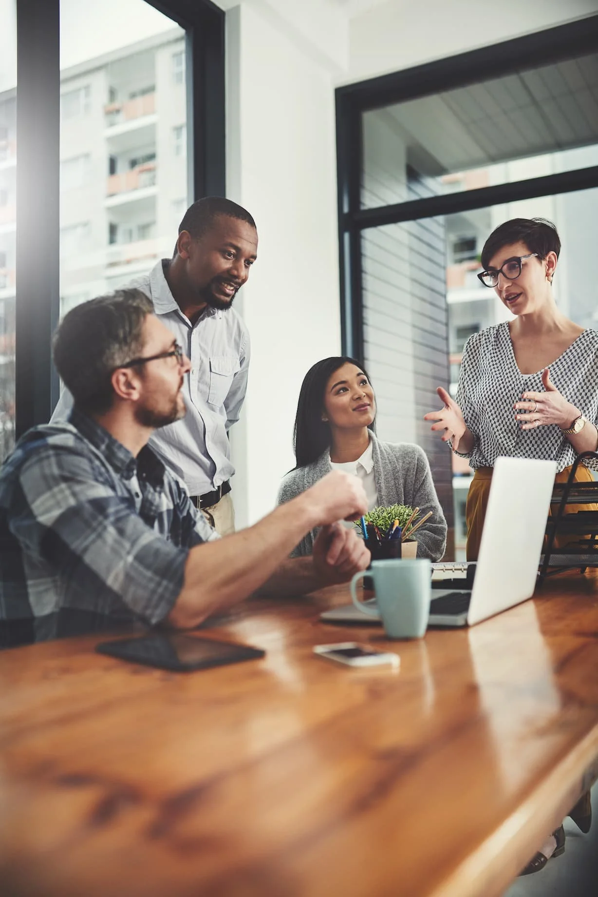nonprofit email marketing team meeting