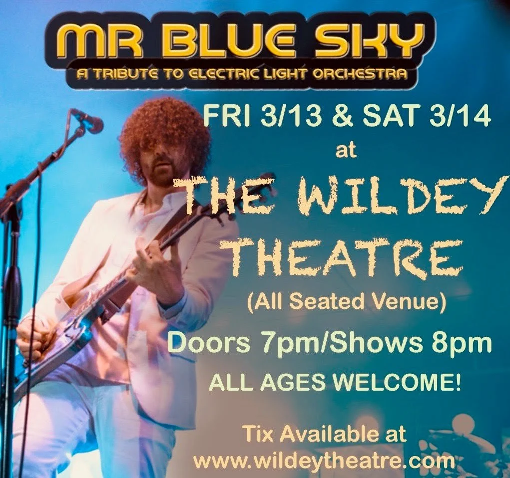 Mr. Blue Sky “A Tribute to Electric Light Orchestra” at Wildey Theater - Friday