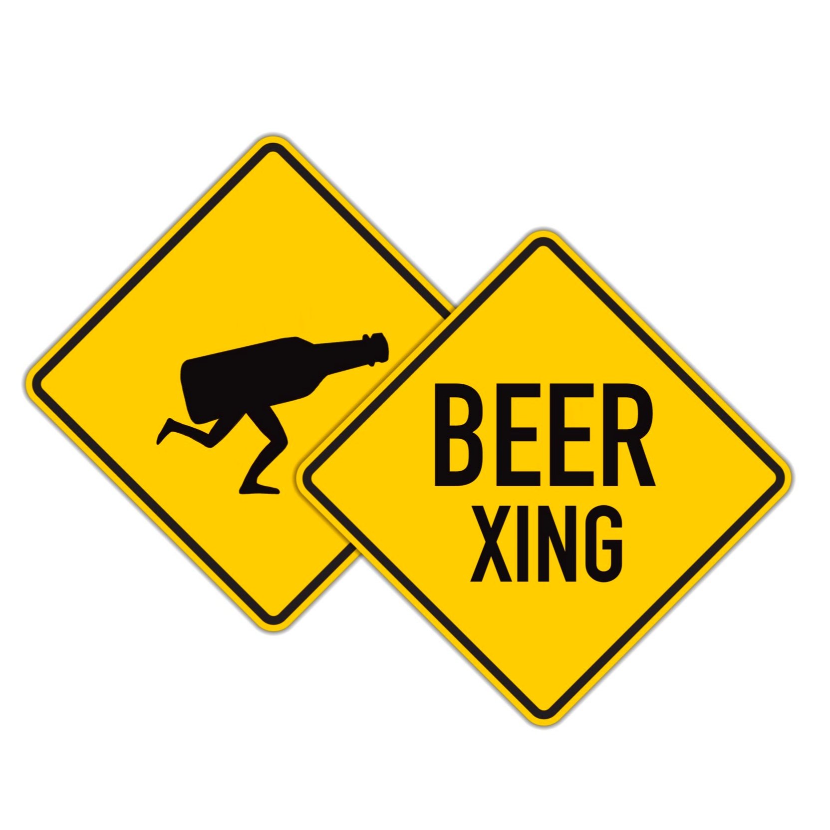 Beer Crossing Sticker Pack