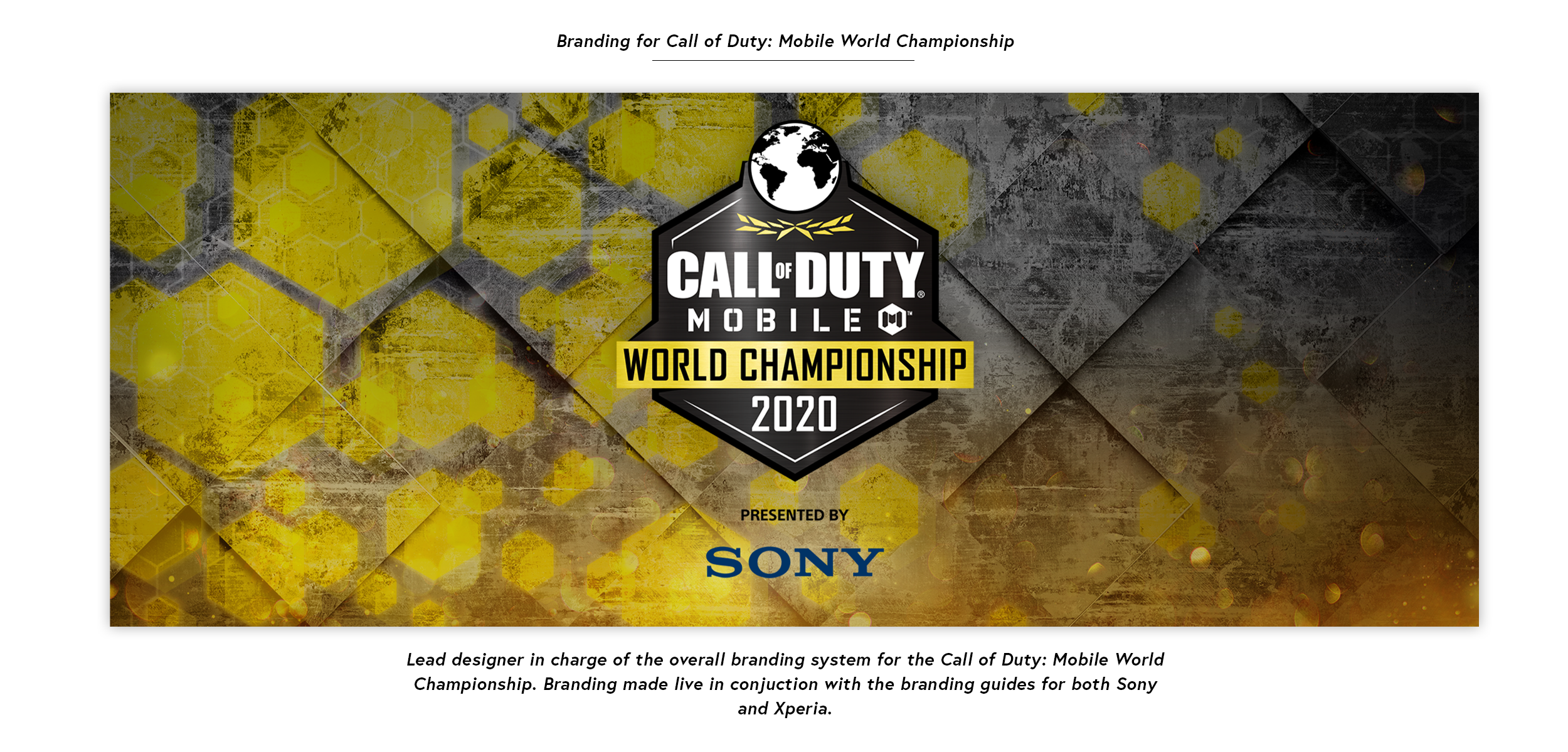 Call of Duty Mobile Esports Branding — Design by Jaclyn Jessup