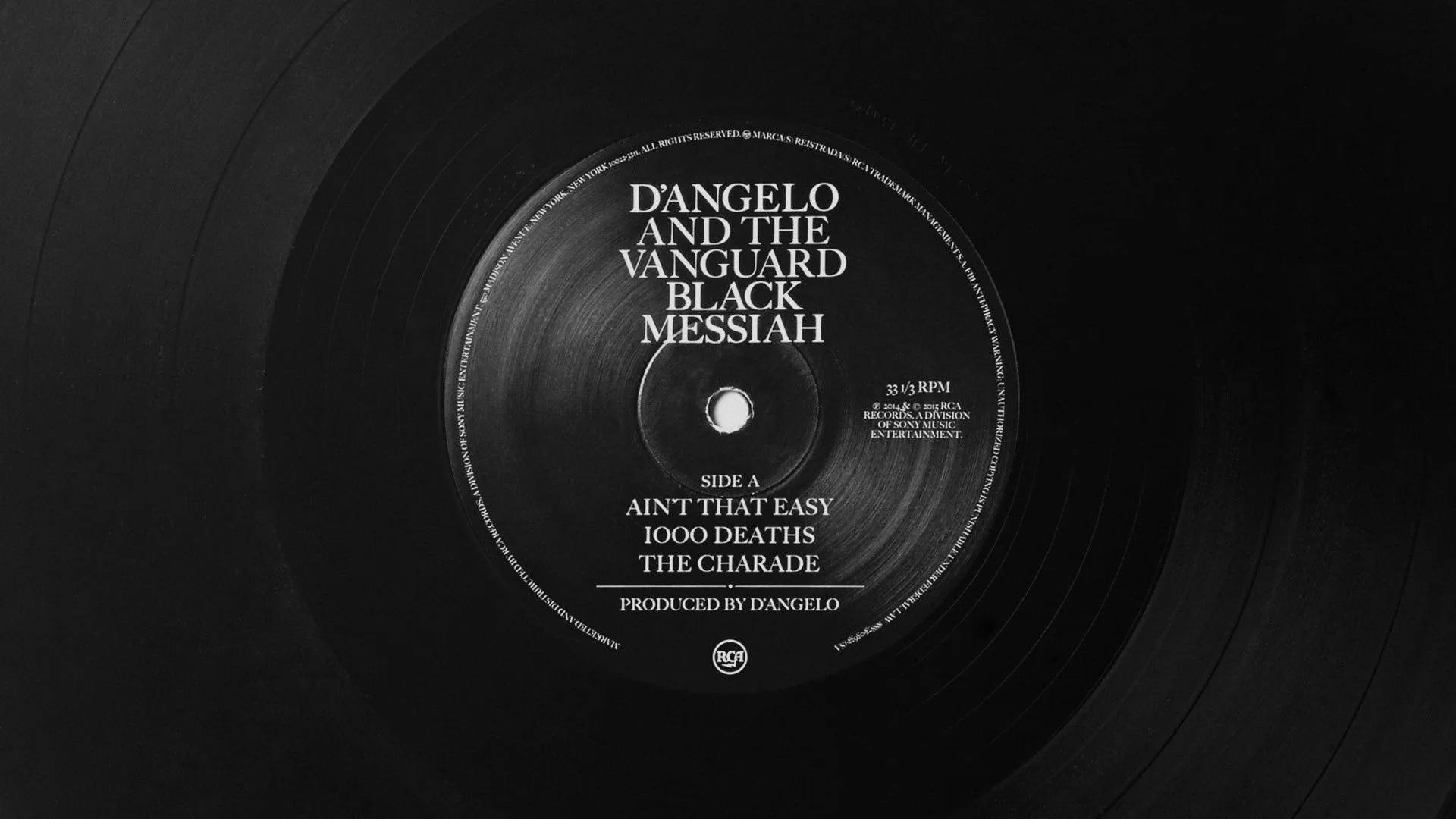 【希少未開封】D'Angelo / Black Messiah LPレコード D'Angelo And The Vanguard – Black Messiah – CD (Album, Promo