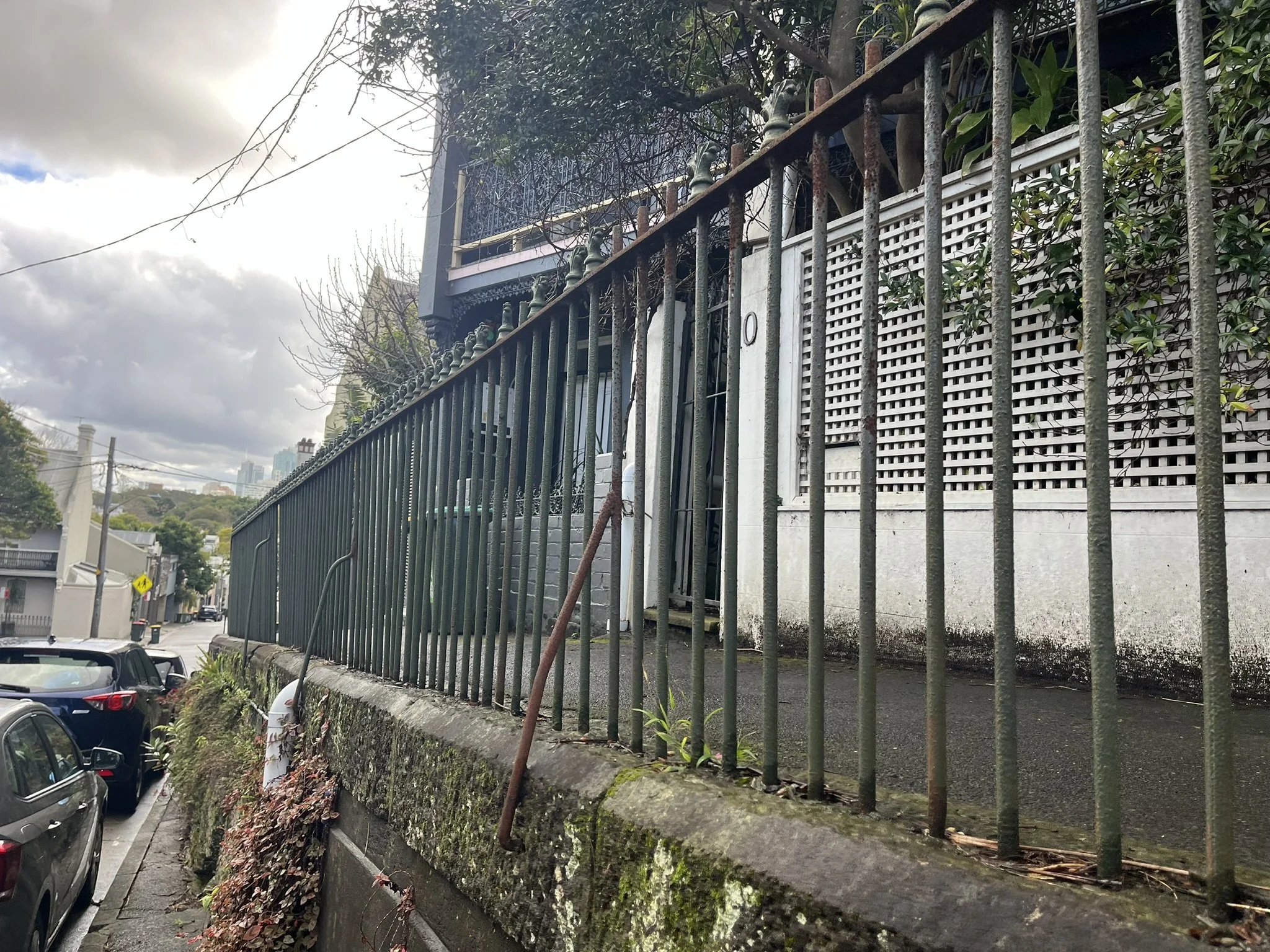 Leinster St Fence and Wall Refurbishment Works