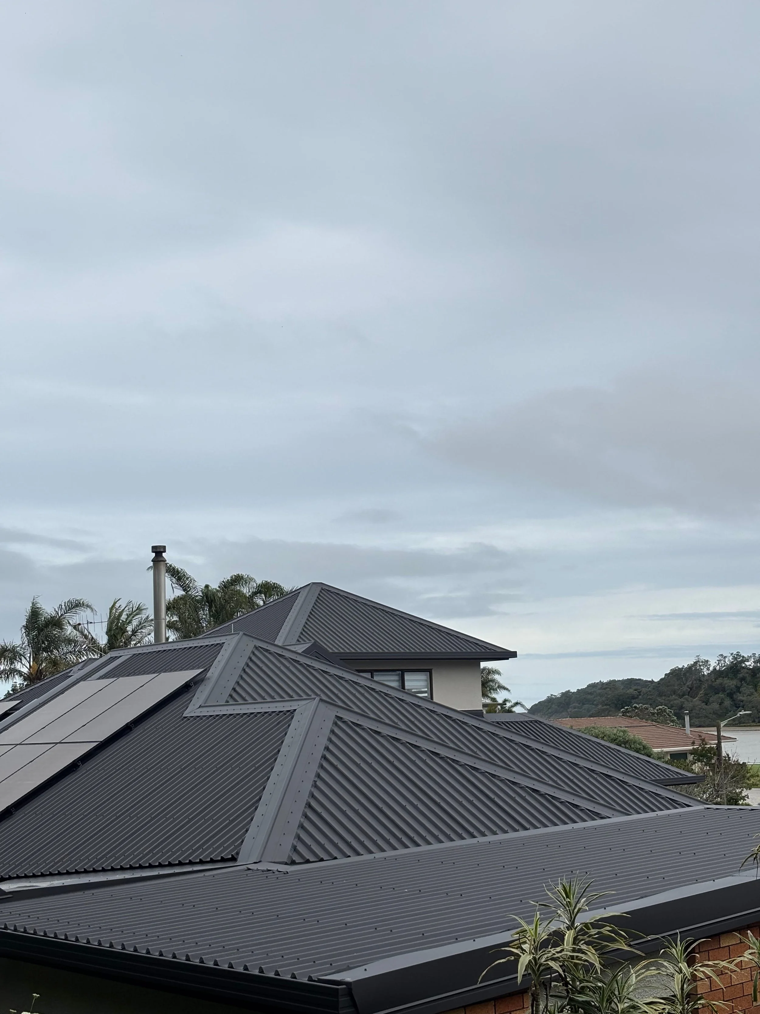 Coastal roofing project by Top Cat Roofing