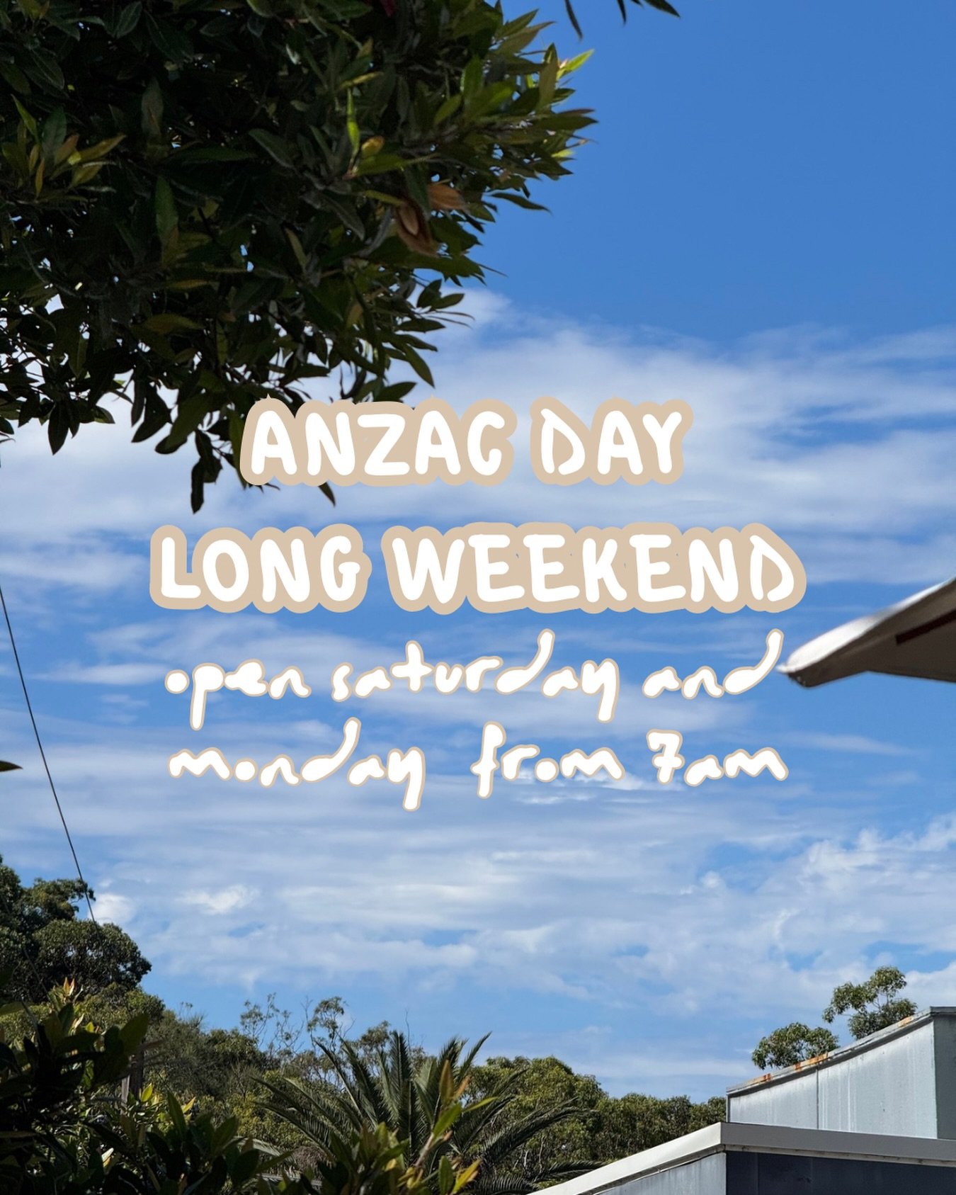 ANZAC LONG WEEKEND HOURS AT JACK GRAY 

Saturday 25 April from 7am until late (enough for a post dinner drink) 🍷
Sunday 26 April from 7am until 5pm, with live music by @so.fi.music, 12pm to 3pm 🎤
Monday 27 April from 7am until 3pm for a laid back p