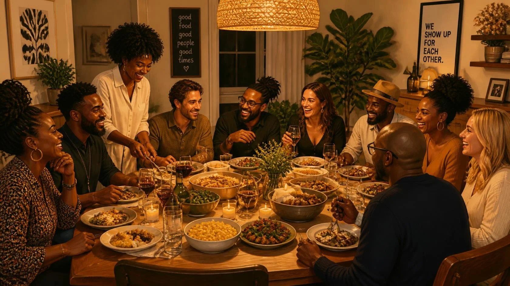 Family Dinner - Booked by Buckhead Church