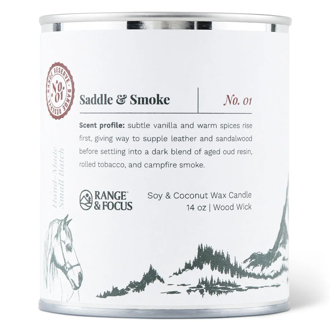 Saddle & Smoke 14 oz Candle
