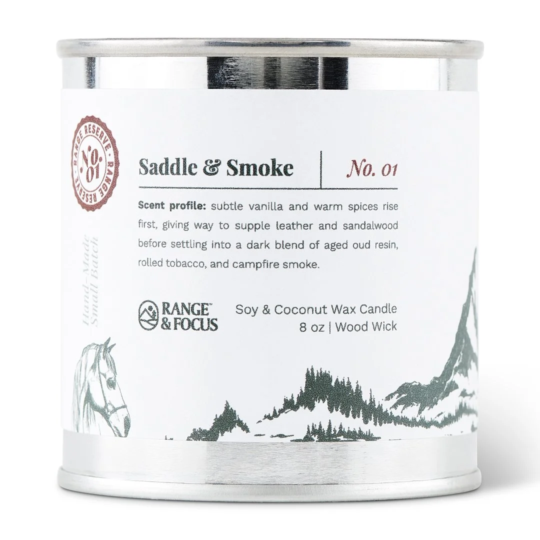 Saddle & Smoke 8 oz Candle