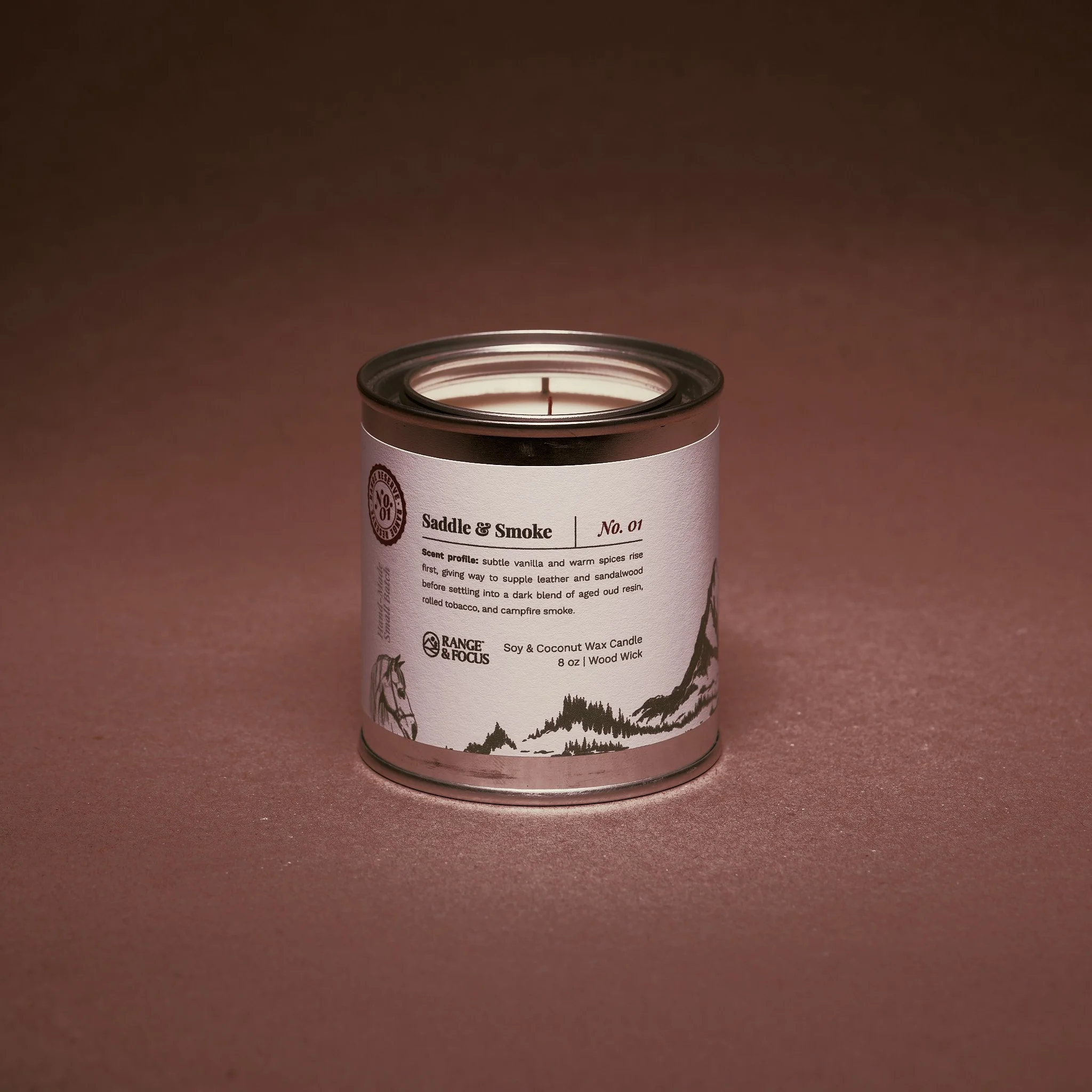 Saddle & Smoke 8 oz Candle
