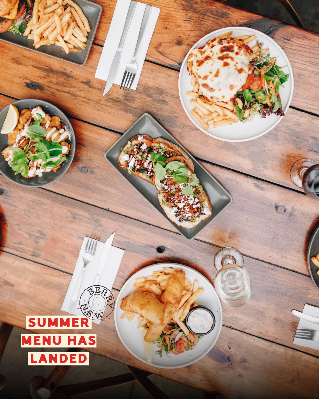 Summer&rsquo;s served ☀️ Our new menu&rsquo;s landed with a few fresh faces and plenty of pub favourites still holding strong. Book in a table now and taste what's new 🤌 Full summer menu is live on our website 🔗