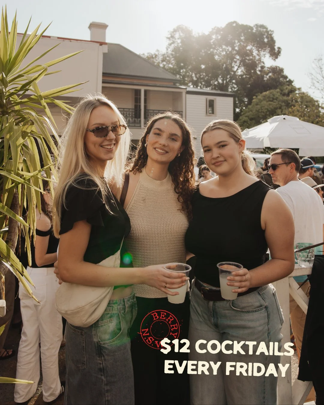 Just here to say we still think Aperol's slap mid summer, and they're cheap af when you knock off on a Friday. ⁠
⁠
Cocktail Happy Hour 6&ndash;7pm + live music from Acoustic Autograph from 8pm ✨