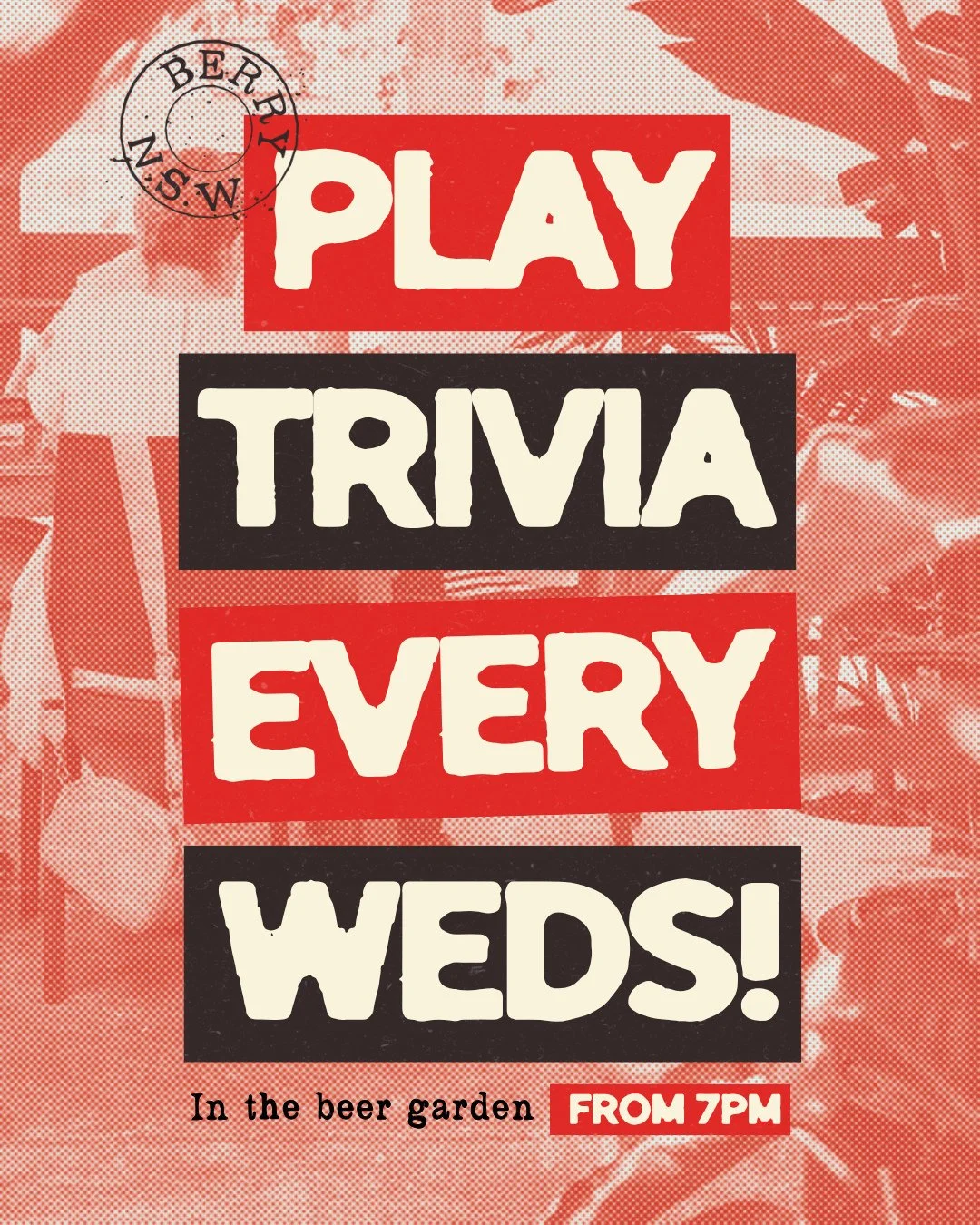 Grab the crew and make Wednesday your standing plan 🍻 Free pool, our $22 pie + house drink deal, and $150 in prizes up for grabs every single week. Good feeds, a few bevvies, and a little healthy competition never hurt anyone... book your table and 