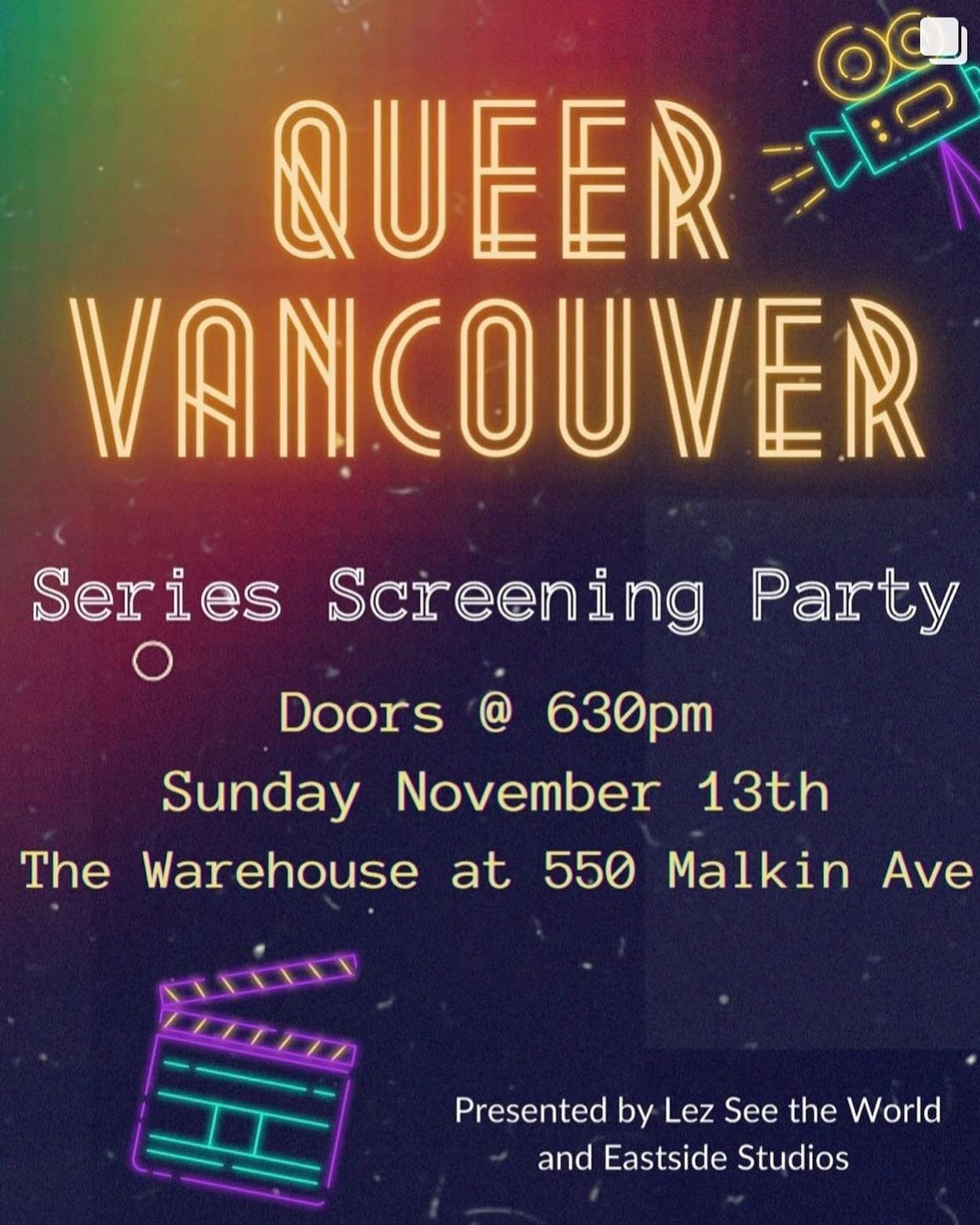 We are in a documentary 🥳! Link to tix in our stories and highlights! See you at the screening for @queervancouver on Nov 13 at @east.side.arts.space 6:30pm 😍
