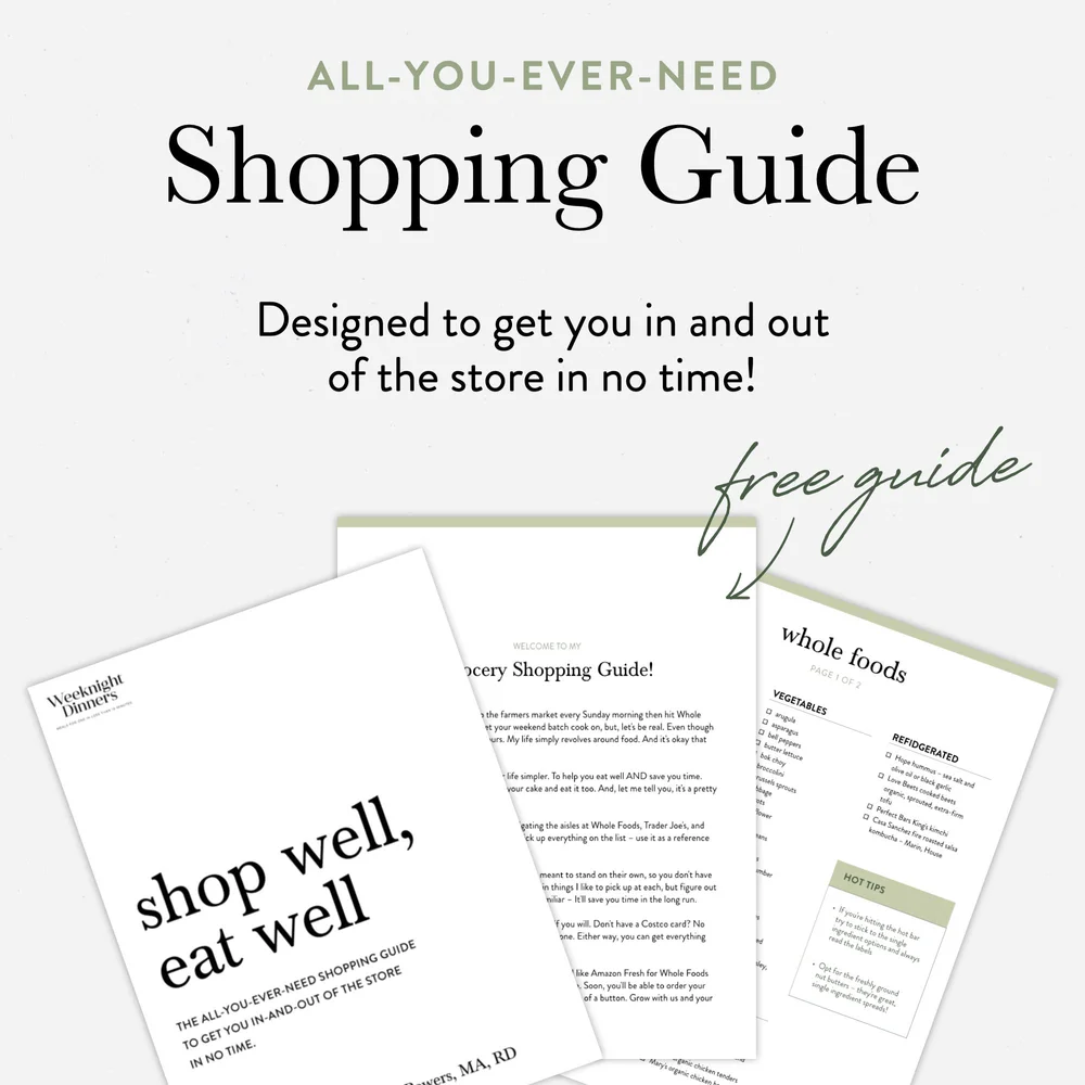 grocery shopping guide — Kelly Powers