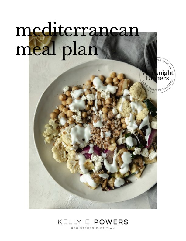Healthy Batch Cooking For The Week Ahead: Mediterranean Diet Edition —  Kelly Powers