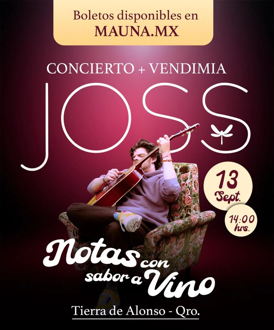 Notas con sabor a vino
