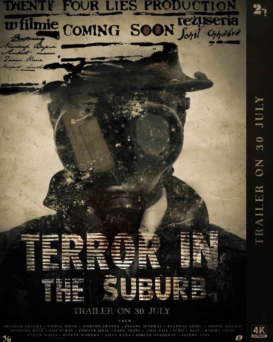 Terror in the Suburb // Trailer on 30 July. 
Genre: Crime, Mystery

Dir: @sohil_chhabra
Prod: 24 Lies Per second
Dop: @s2_officials 
Featuring: @imnavdeepbajwa @navz_sandhu @zaavi @i_ankit_maan