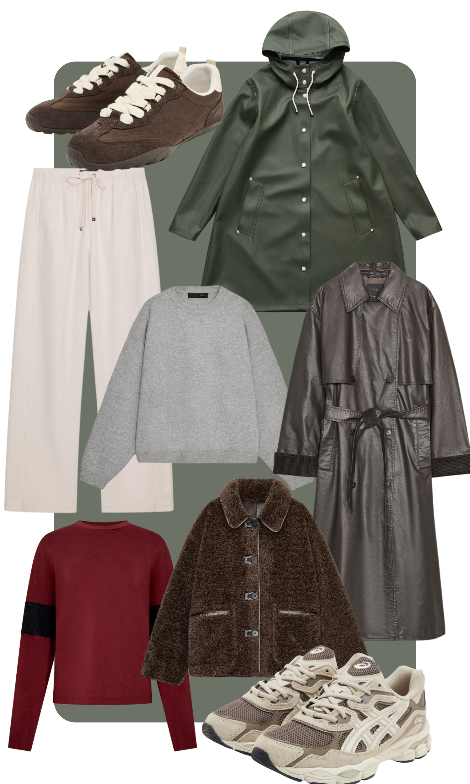 Warm &amp; Wet Weather Friendly Leisure Wear