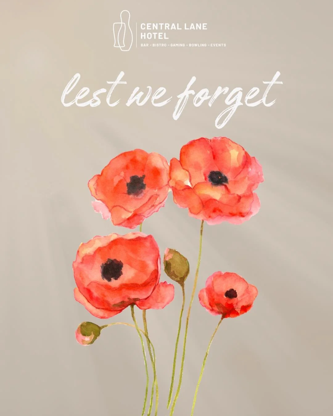 Today, we pause to remember and honour those who have served and sacrificed for our country.
Lest we forget.