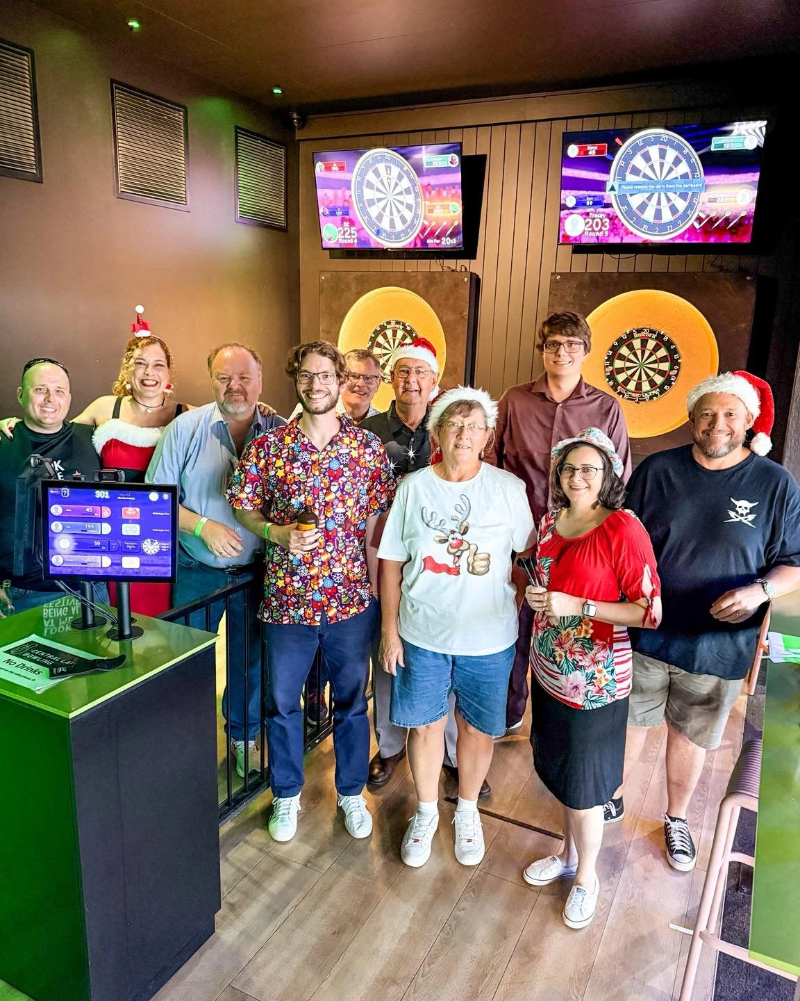 Brace your elves.. it&rsquo;s looking a lot like Christmas around here.
Tinsel, tunes and way too much festive cheer.. just how we like it. Central Lane is officially in holiday mode.