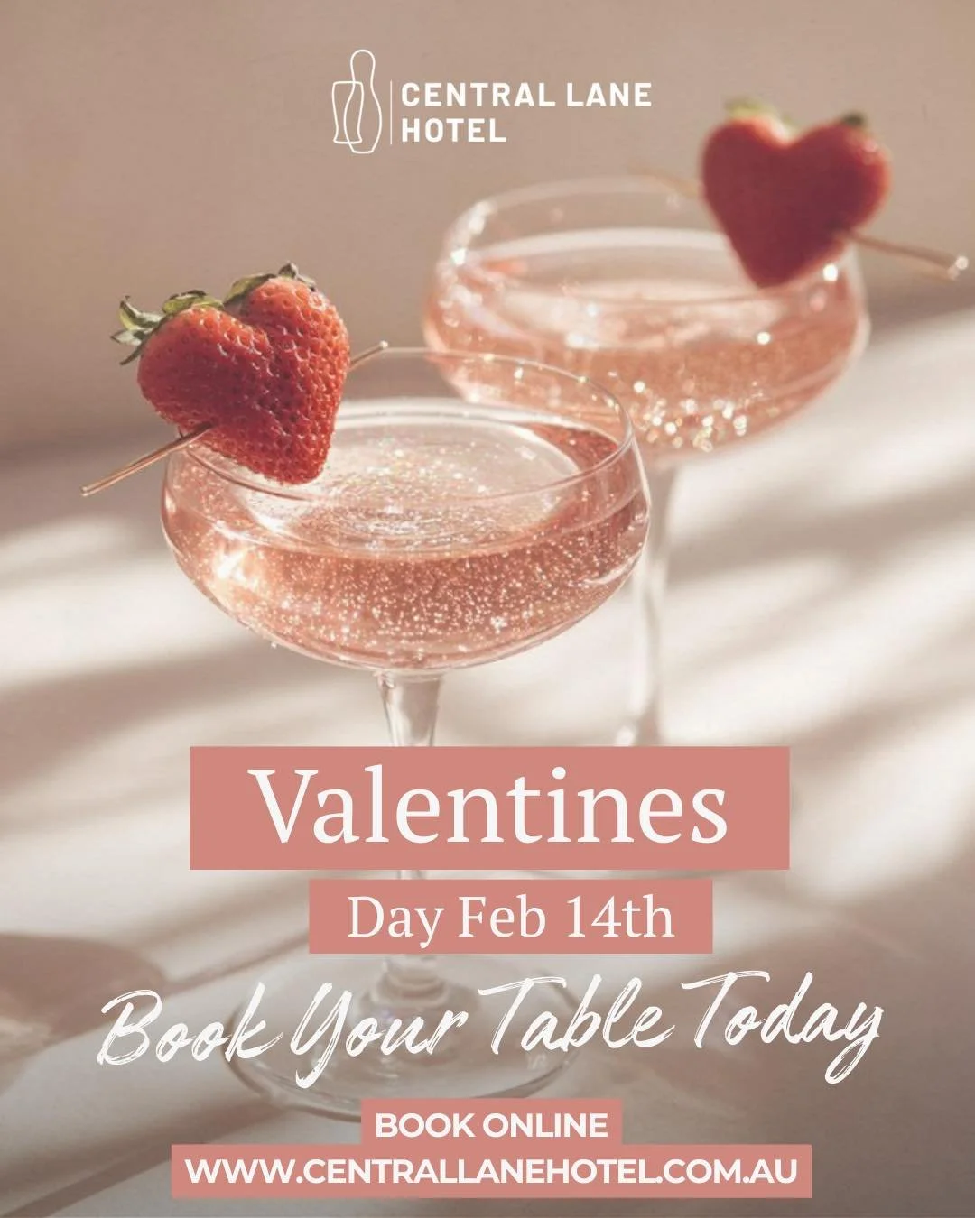Dinner. Drinks..
Then bowl it out 🎳

Make Valentine&rsquo;s Day a little more fun at Central Lane.
Friday 14 February.

Book online at www.centrallanehotel.com.au