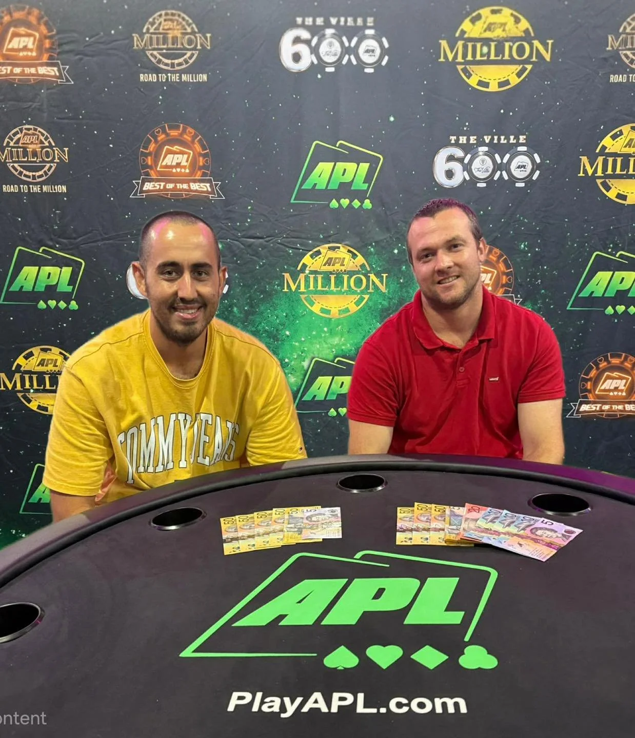 Steak &amp; APL Poker Night
Every Monday at Central Lane Hotel

🔥 $24 rump steak
&spades;️ $30 buy-in
💰 Cash prizes up for grabs

Early bird registration from 6.00pm.