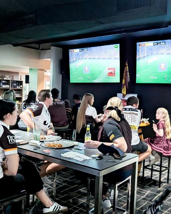 This is what it looks like when the game matters.

Every screen on. Every moment shared.
A table full, a cold drink in hand and no one missing the big play.

Settle in to watch all the action live and loud at Central Lane.

Open 10am until late, with