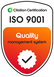 ISO 9001 Quality Management System accreditation