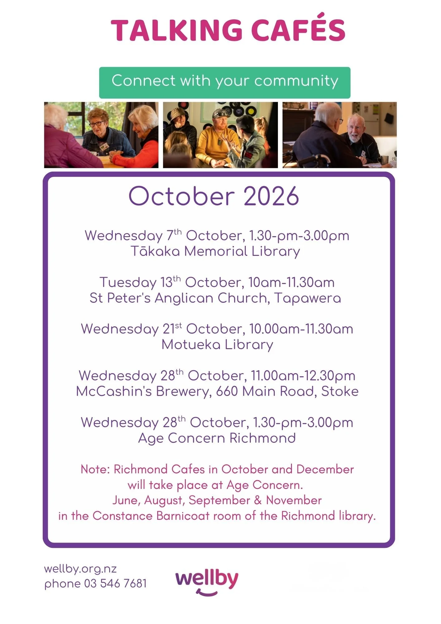 Wellby Talking Cafes coming up pdf available