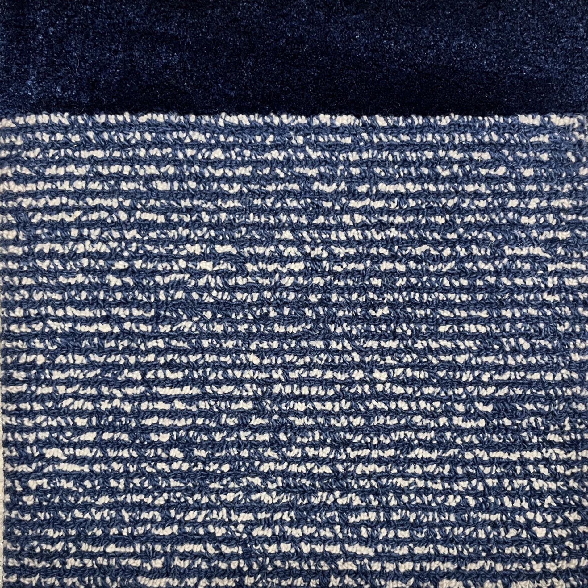 Wool Loop with Tencel Tuft