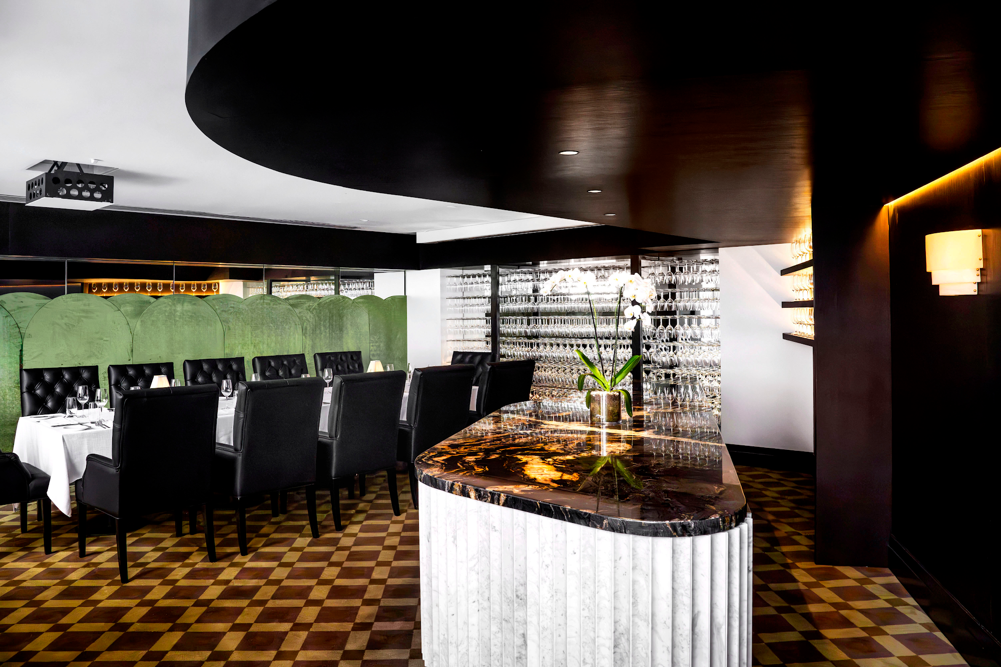 Project: Rockpool Bar & Grill Sydney  |  Product: Custom Axminster