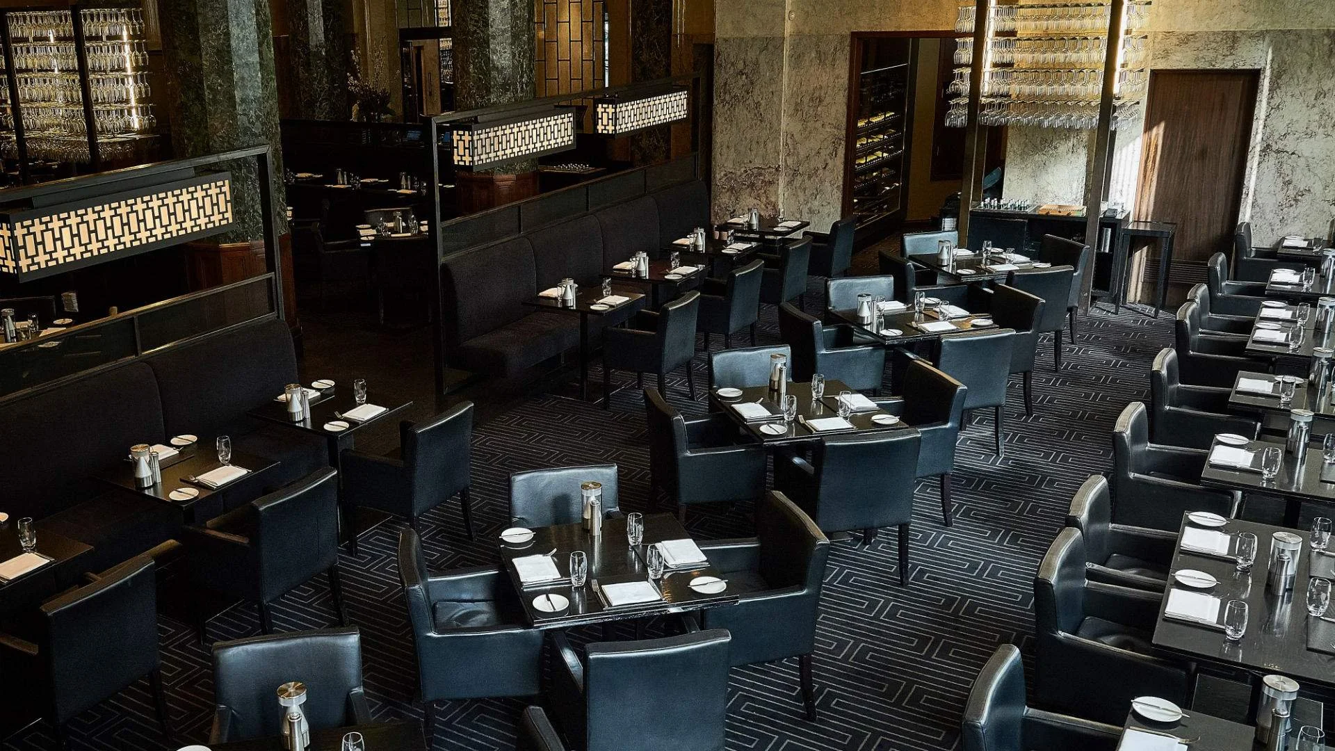 Project: Rockpool Bar & Grill  |  Agent:   Wautier Direct  | Product: Ikon Print Broadloom Carpet 