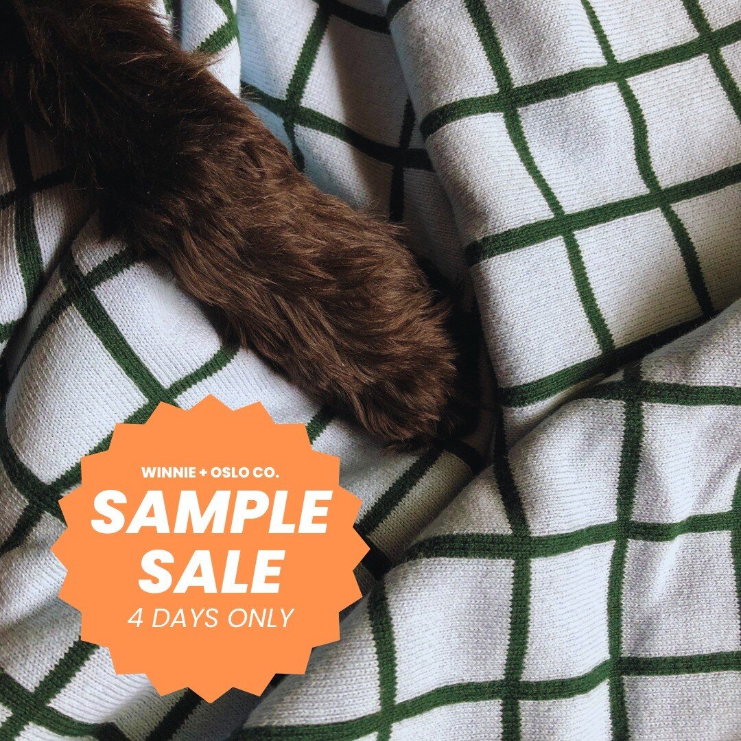 We're making way for new things, so we're having a sample sale online from 9am Friday 22 April for four days only until stock runs out.

Up to 75% off all our sample pillowcases. Up to 20% off our pet beds and blankets. Stock is very limited.

As we 