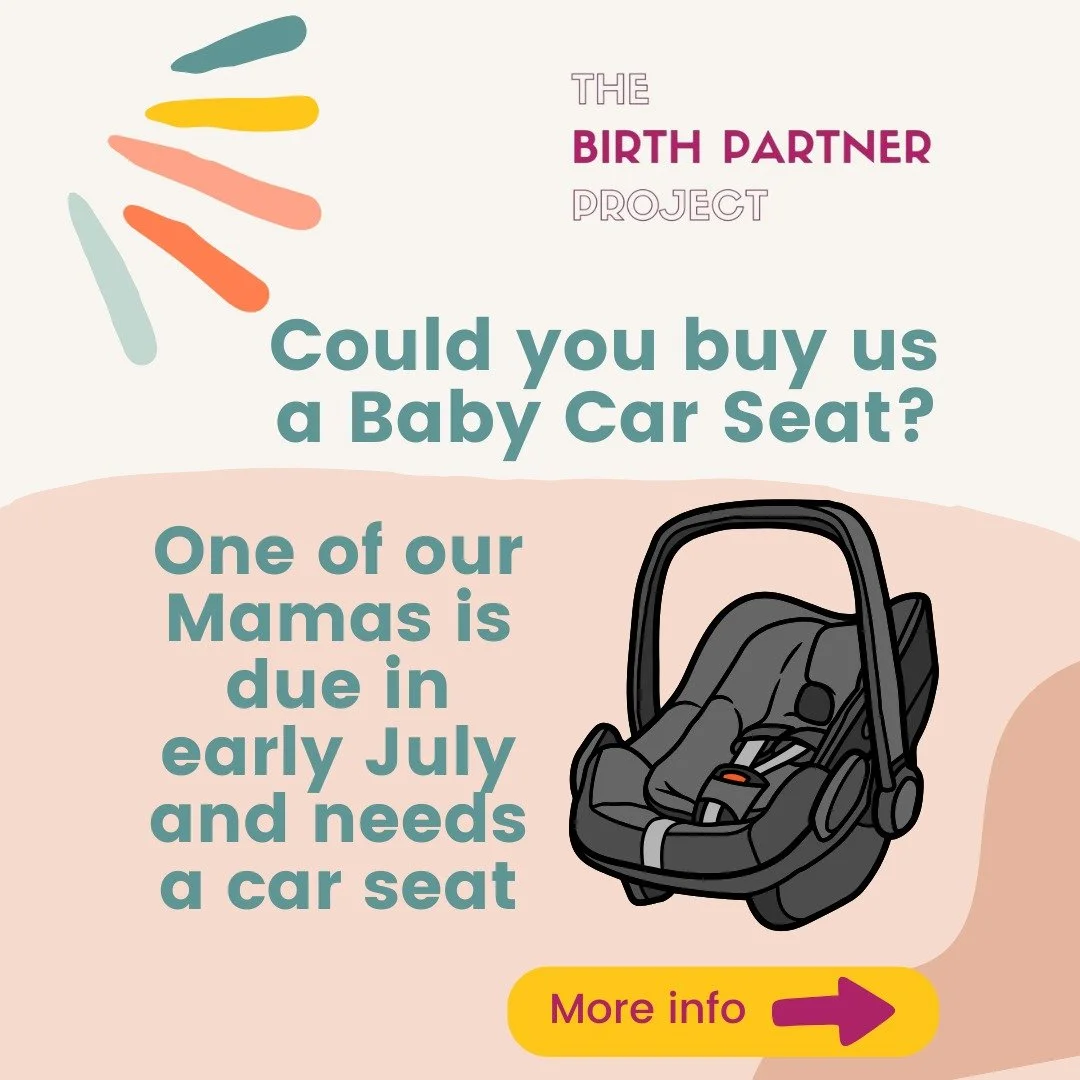 🤰 One of the Mama's we're supporting is due in July and needs a baby car seat - could you help us buy her one? 

🚓 Mama's often need a baby car seat to bring their baby home from hospital, but it's the one item we can't donate second hand due to sa