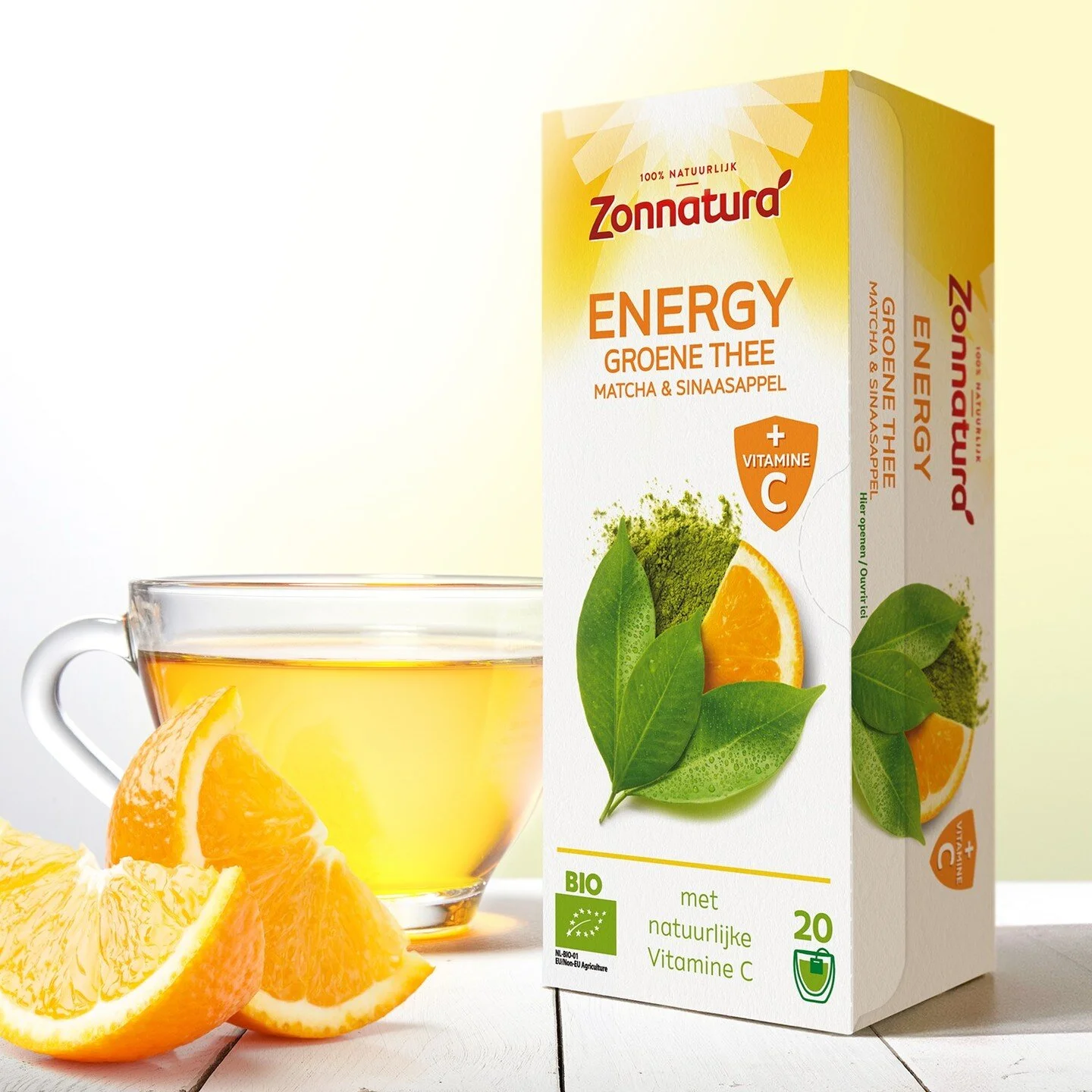 Just in time for winter!
These times ask for some extra energy and defenses against the weather, don't they? Well, these 2 newly introduced Zonnatura teas will deliver just that. Infuse your day with some natural sun!
Now Even Better created a visual