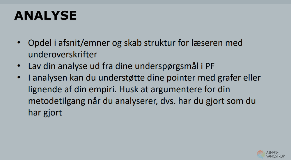 Analyse — Læringsportalen