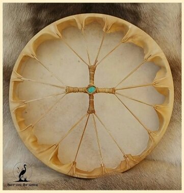 Traditional Cross Shamanic Drum Made to Order
