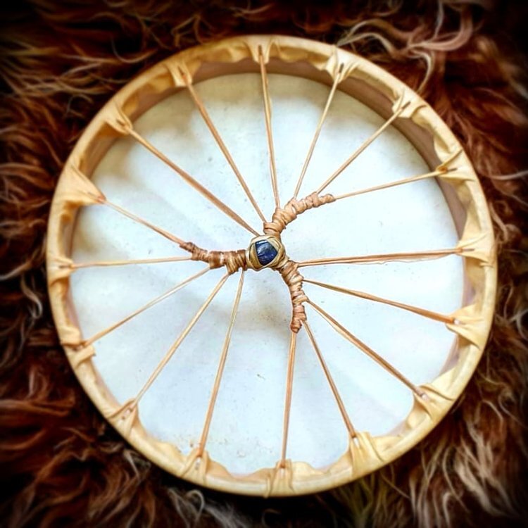 Trispiral Shamanic Drum Made to Order