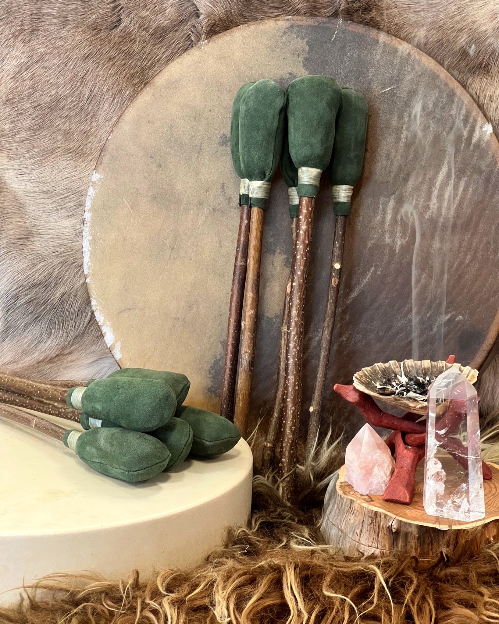 Hazel Drum Beater