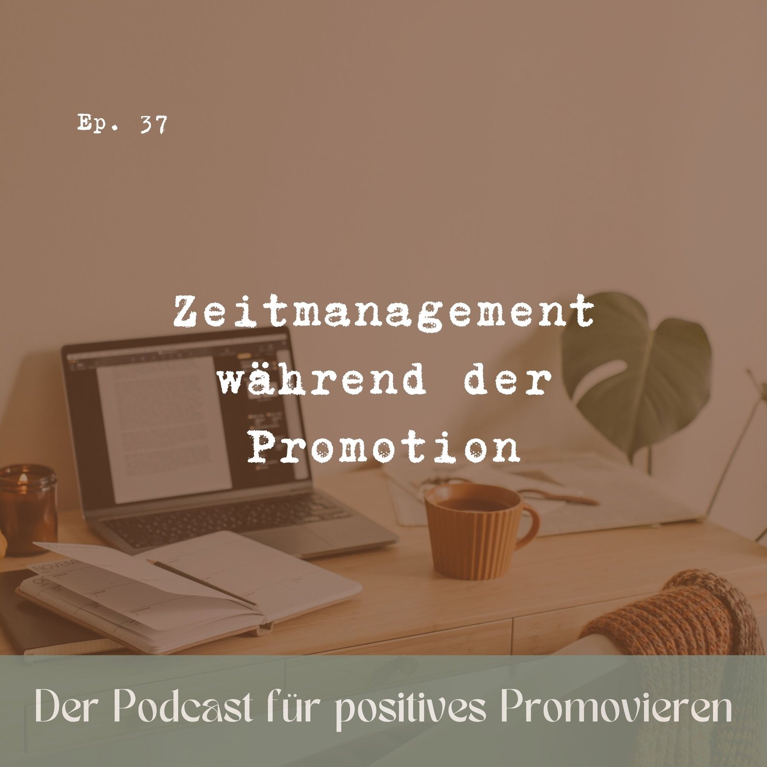 37 - Zeitmanagement während der Promotion: Wie du endlich schaffst, was du dir vornimmst