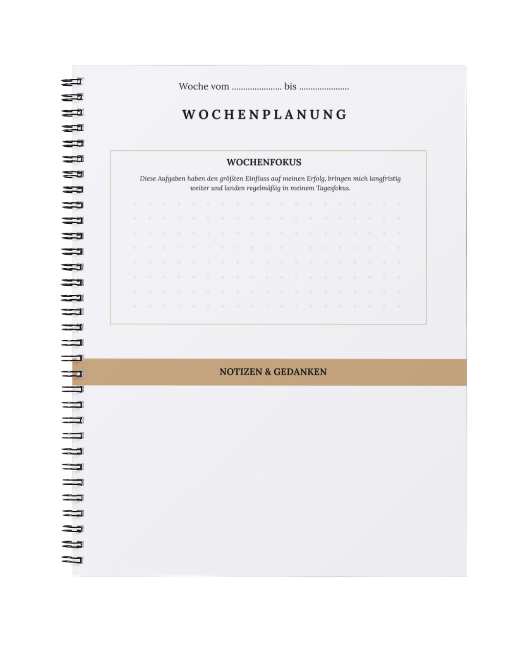 Wochenplaner