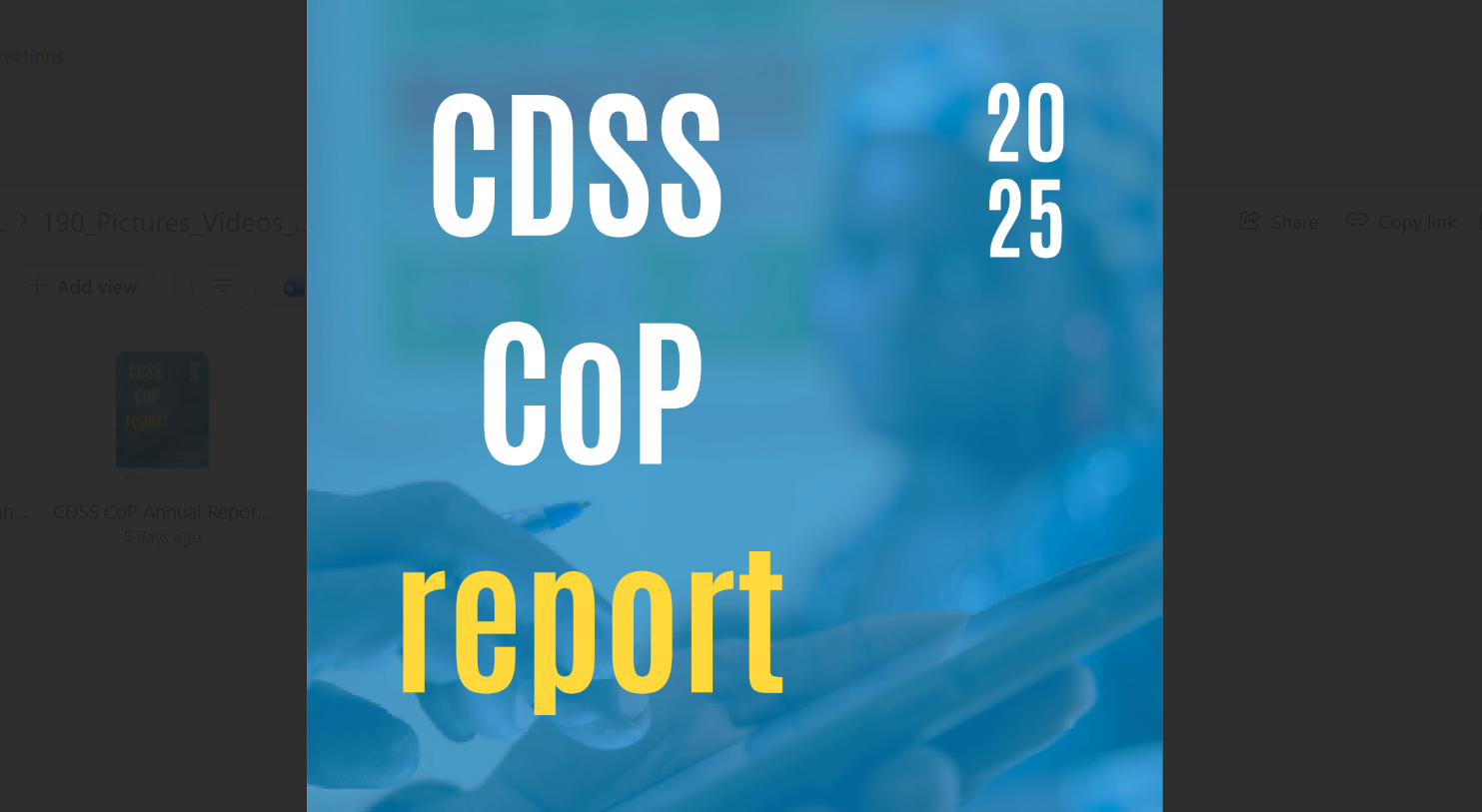 CDSS CoP Annual Report 2025 is out!&nbsp;