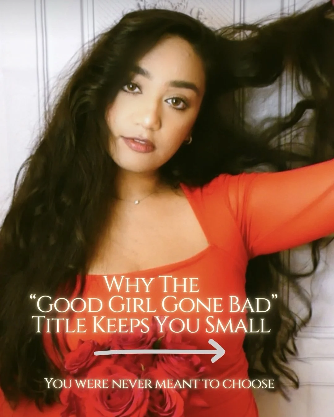 The Good Girl Turned Baddie Label still keeps you small! 🥀
This label comes with a double edge sword. Being a &ldquo;good girl&rdquo; translates into being a listening ear to others but feeling unheard in return. Giving to others till the point of d