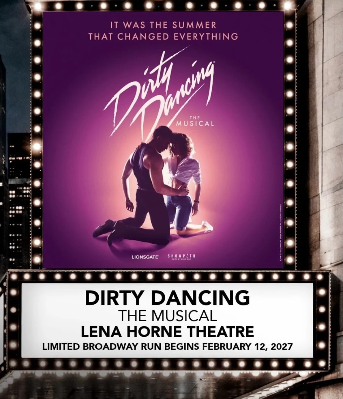 The neon lights just got even brighter ON BROADWAY! Our own ANNALESE STARZEC will make her Broadway debut as Francis &ldquo;Baby&rdquo; Houseman this spring in DIRTY DANCING: THE MUSICAL! Get your tickets now!

NY&rsquo;s next big star could be just 