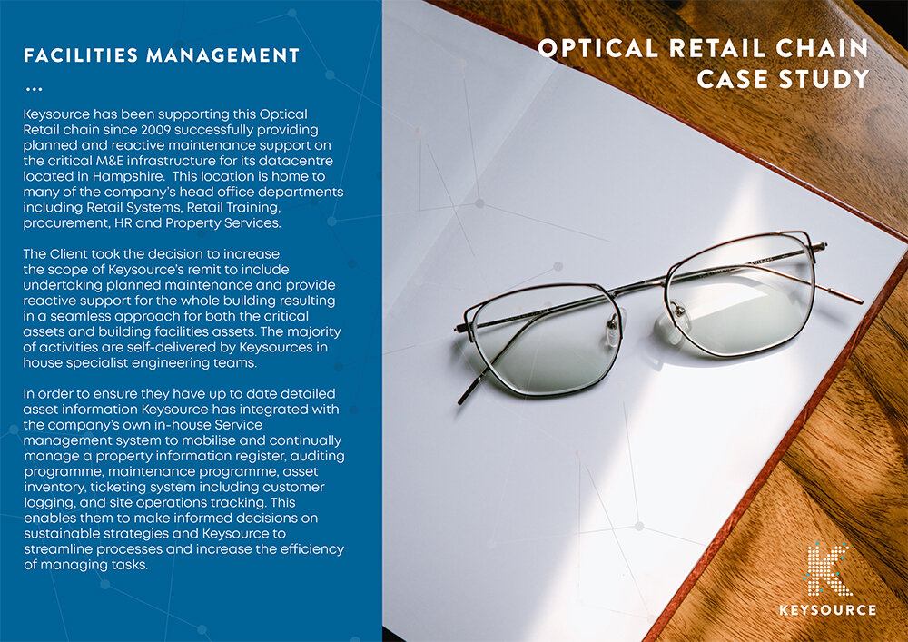 Facilities management for optical retail chain Keysource