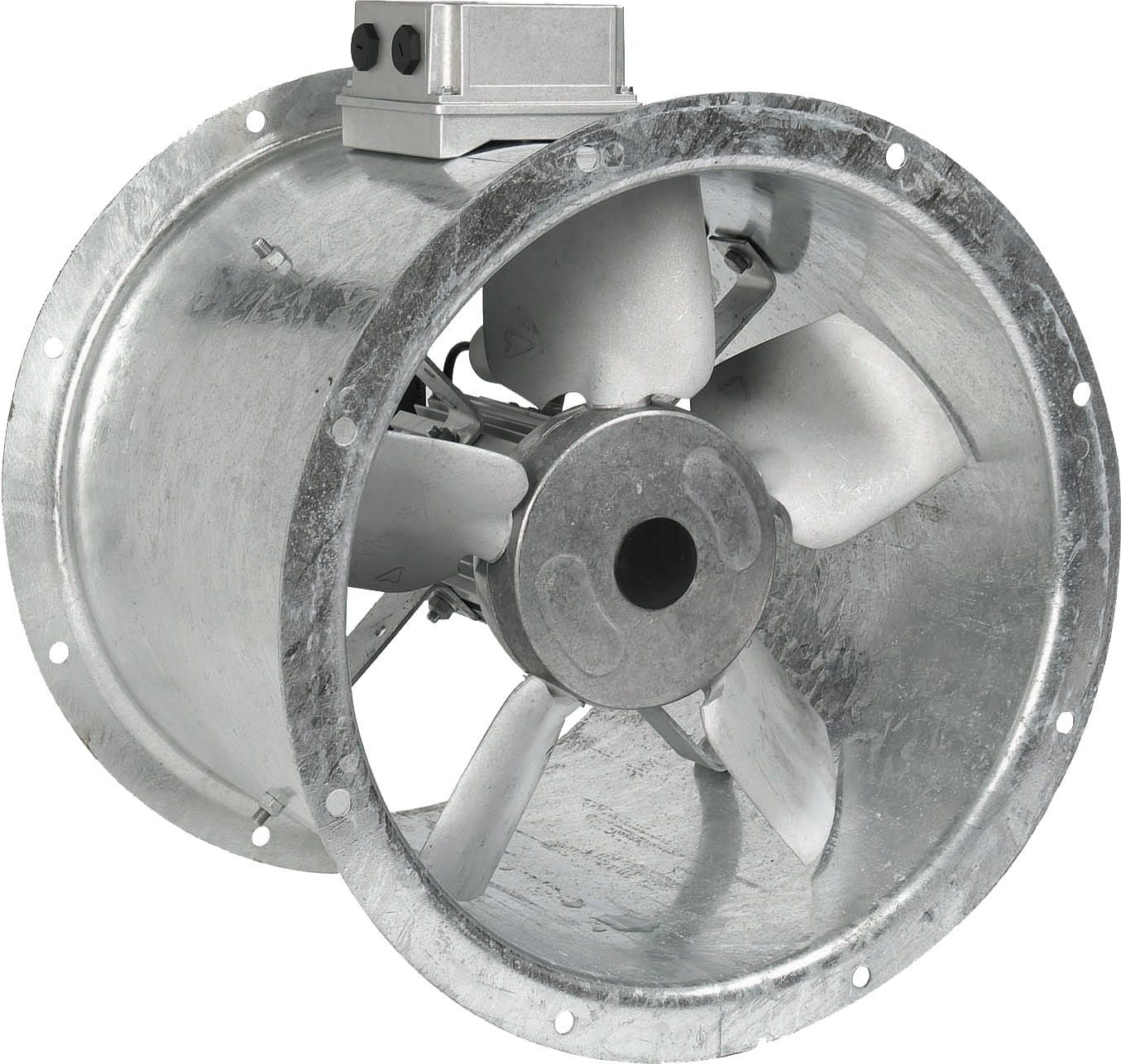Fläkt Woods 50JM/20/4/6/32 – EJ511466 Long Cased Axial Fan | 4 Pole | 1 Phase Inverter | 500mm Diameter