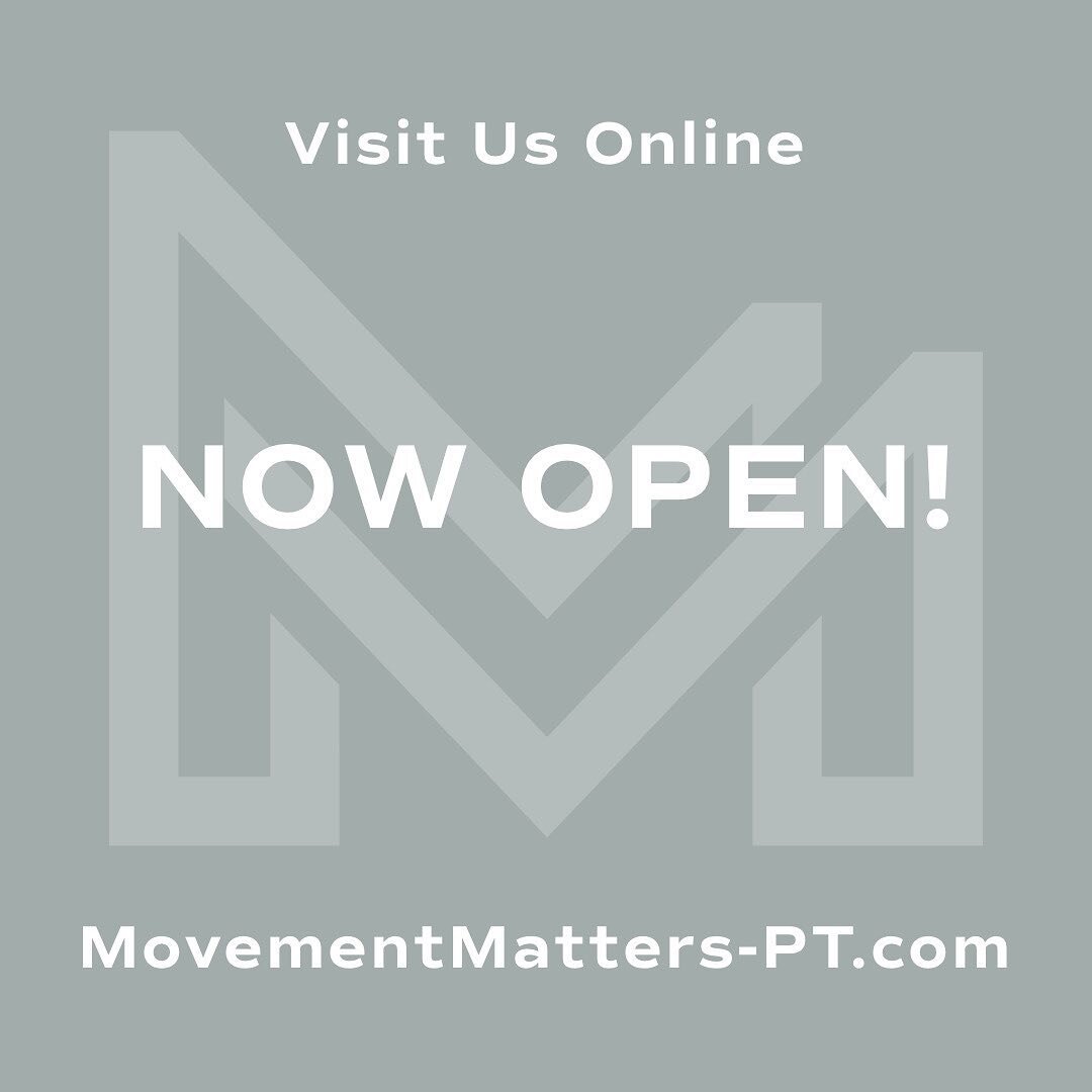 Movement Matters Physical Therapy is officially open for business! Do you know someone looking for a PT that specializes in Multiple Sclerosis or Vestibular Disorders? Our Physical Therapist is ready to help. #physicaltherapy #movementmatters #smallb