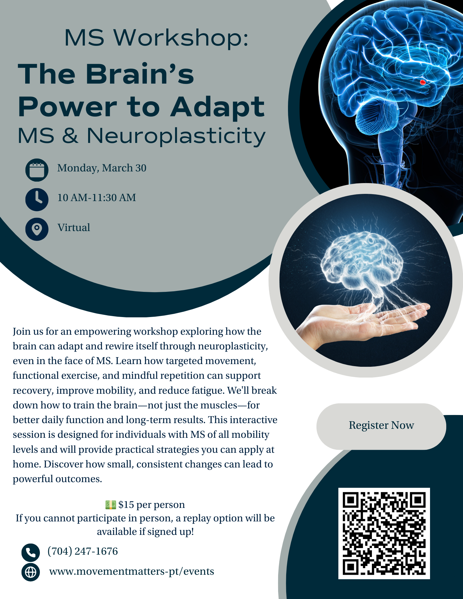MS Workshop: The Brain's Power to Adapt