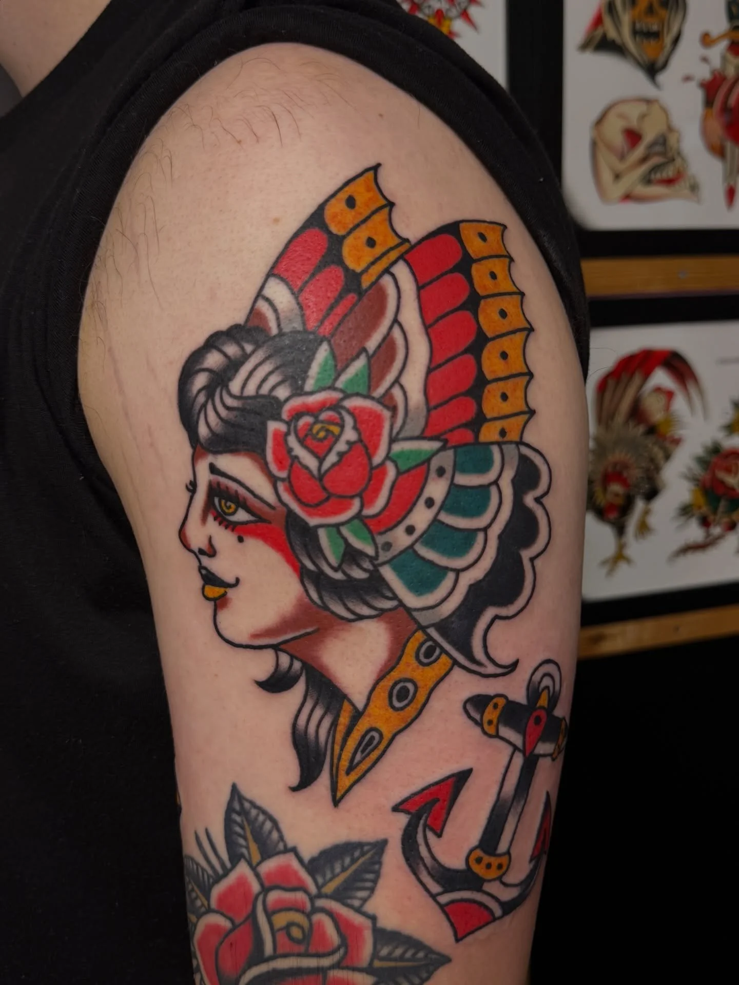 A few recent tattys, thanks for keeping me busy. Currently booking March, drop me a message or use the link in my bio and send me an email, nice one!
.
.
.
#traditionaltattoo #tattoo #tradtattoos #stokeontrent #stoketattooartist